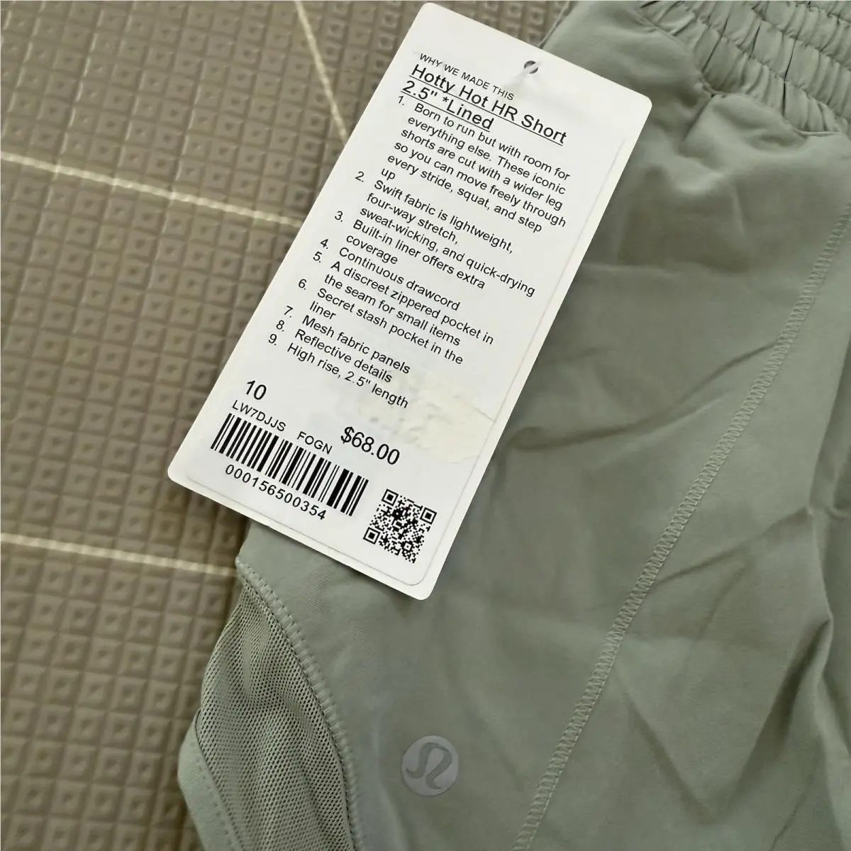 Lululemon clothing - Green 1