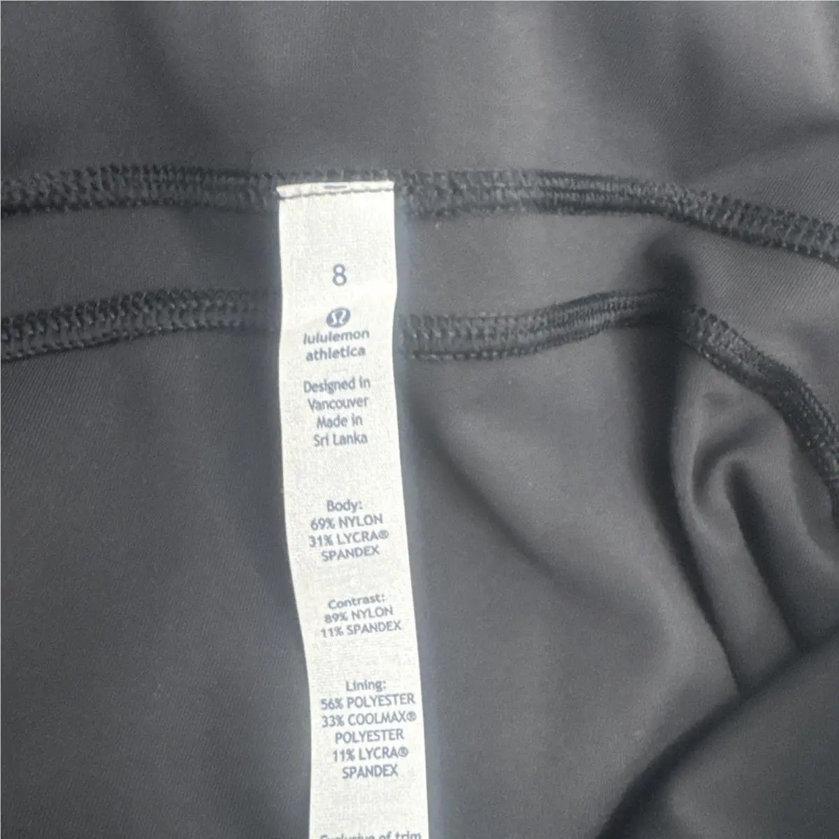 Lululemon clothing - LE6F21S - LE6F21S - Black 10