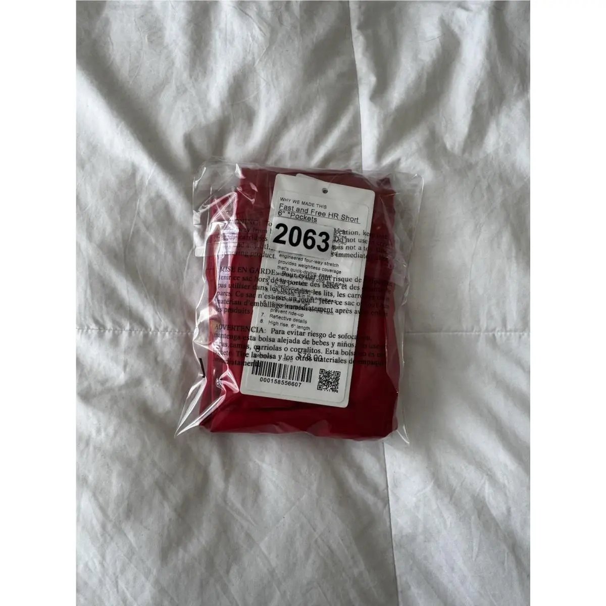 Lululemon clothing - Oxford Red 8