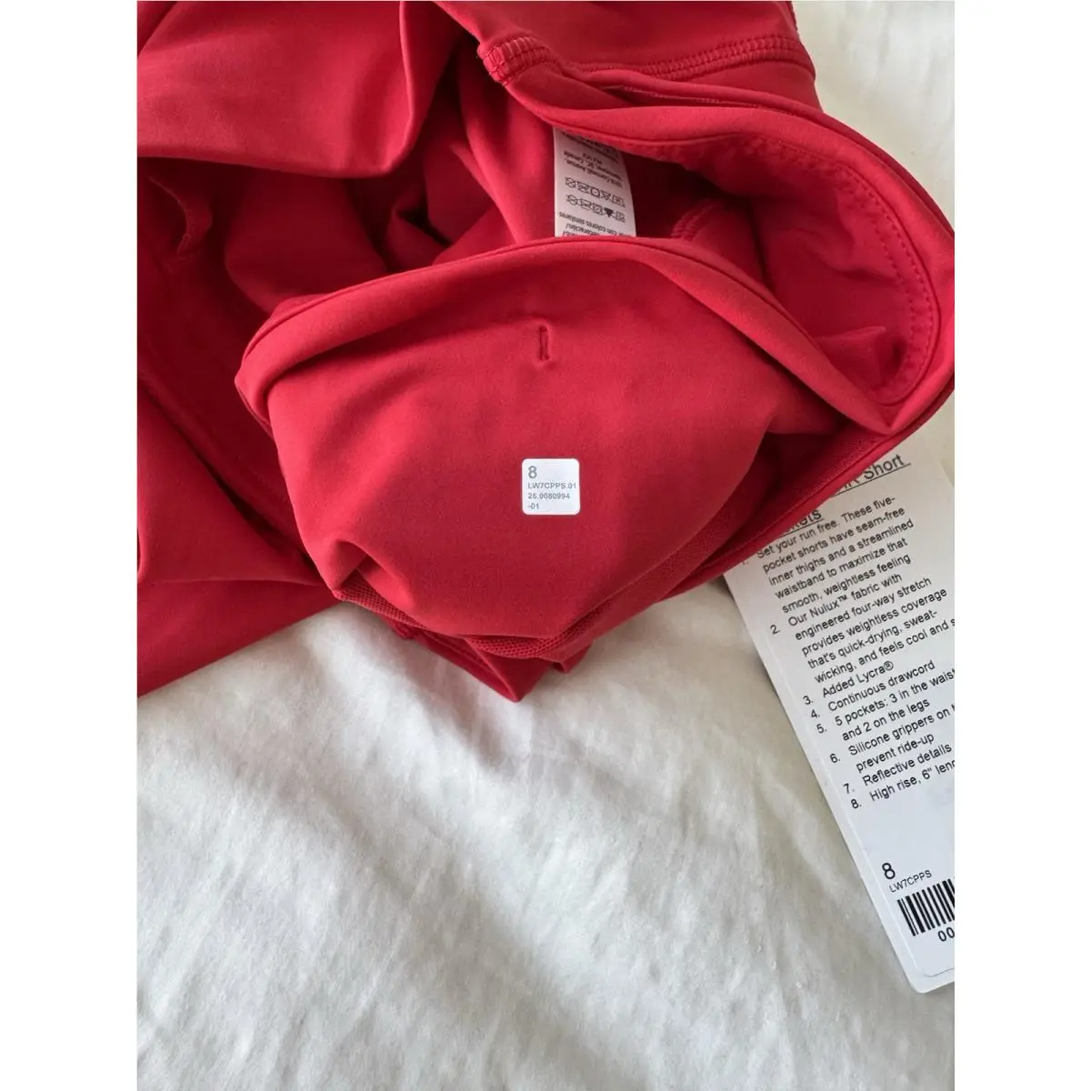 Lululemon clothing - Oxford Red 5