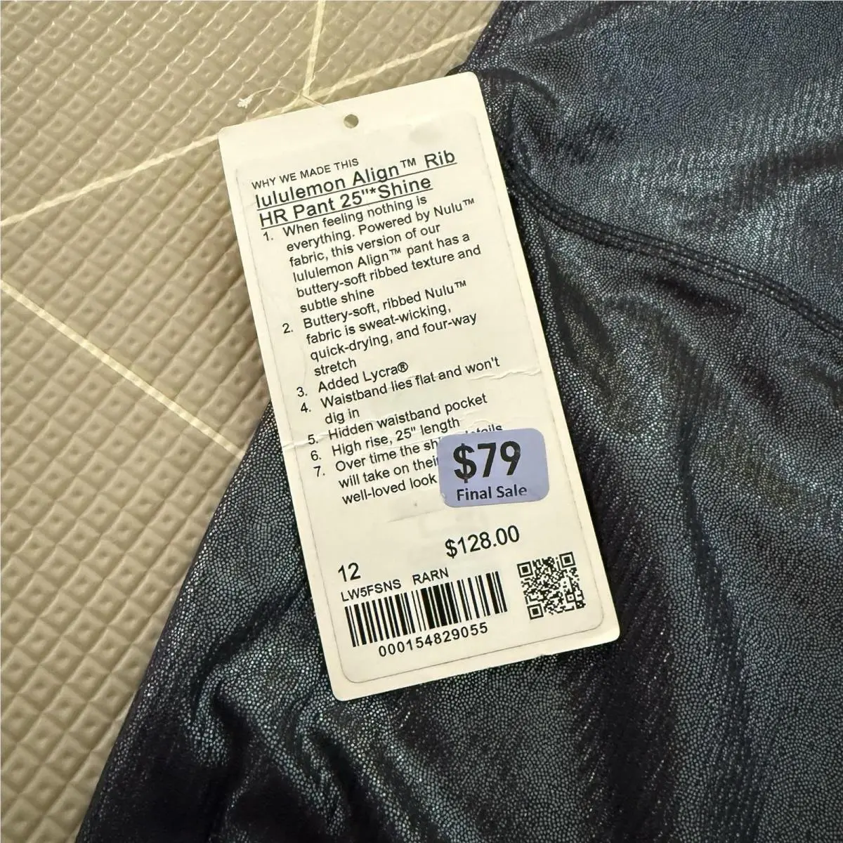Lululemon clothing - Blue 8