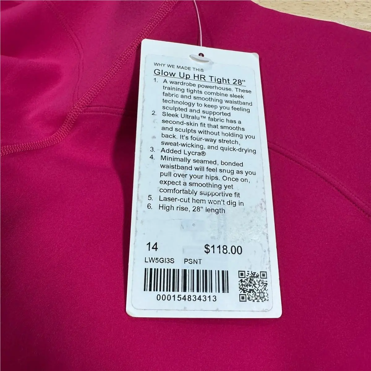 Lululemon clothing - Pink 4