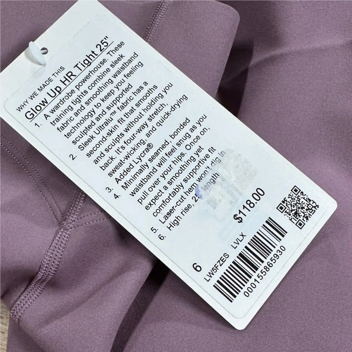 Lululemon clothing - Purple 4