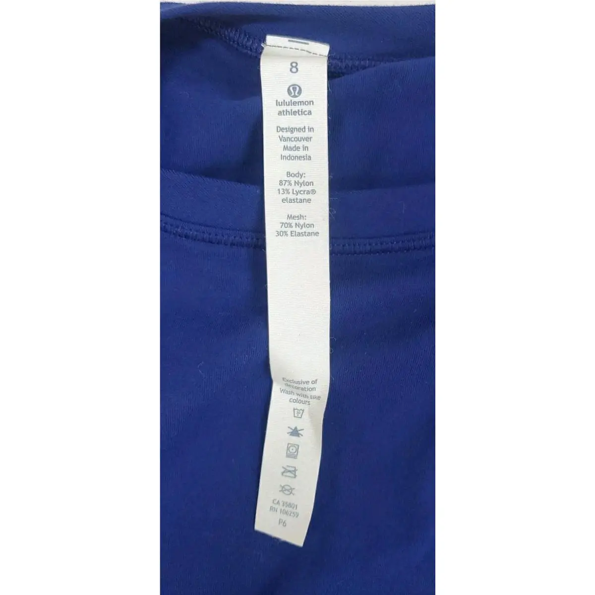 Lululemon clothing - Blue 2