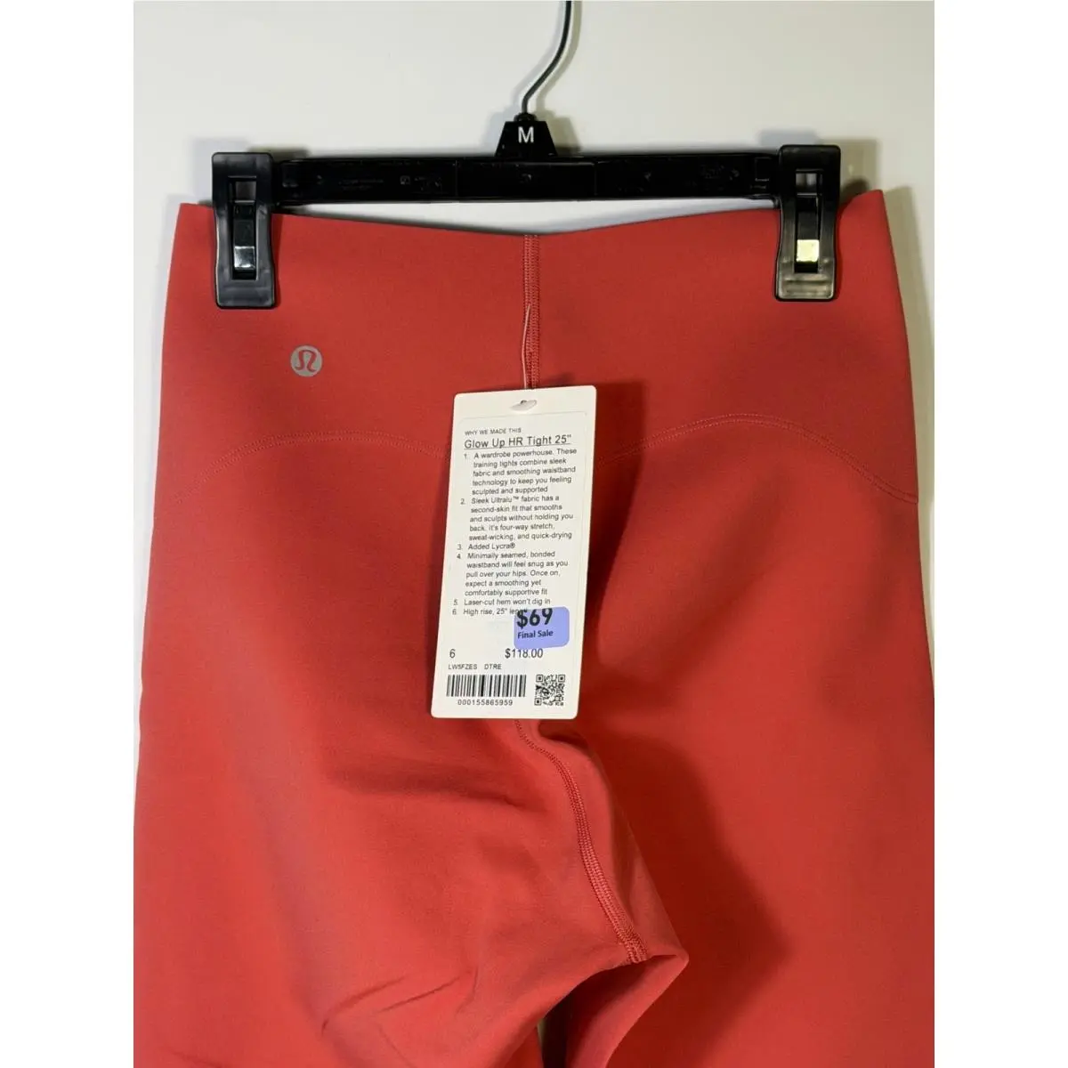 Lululemon clothing - Red 2