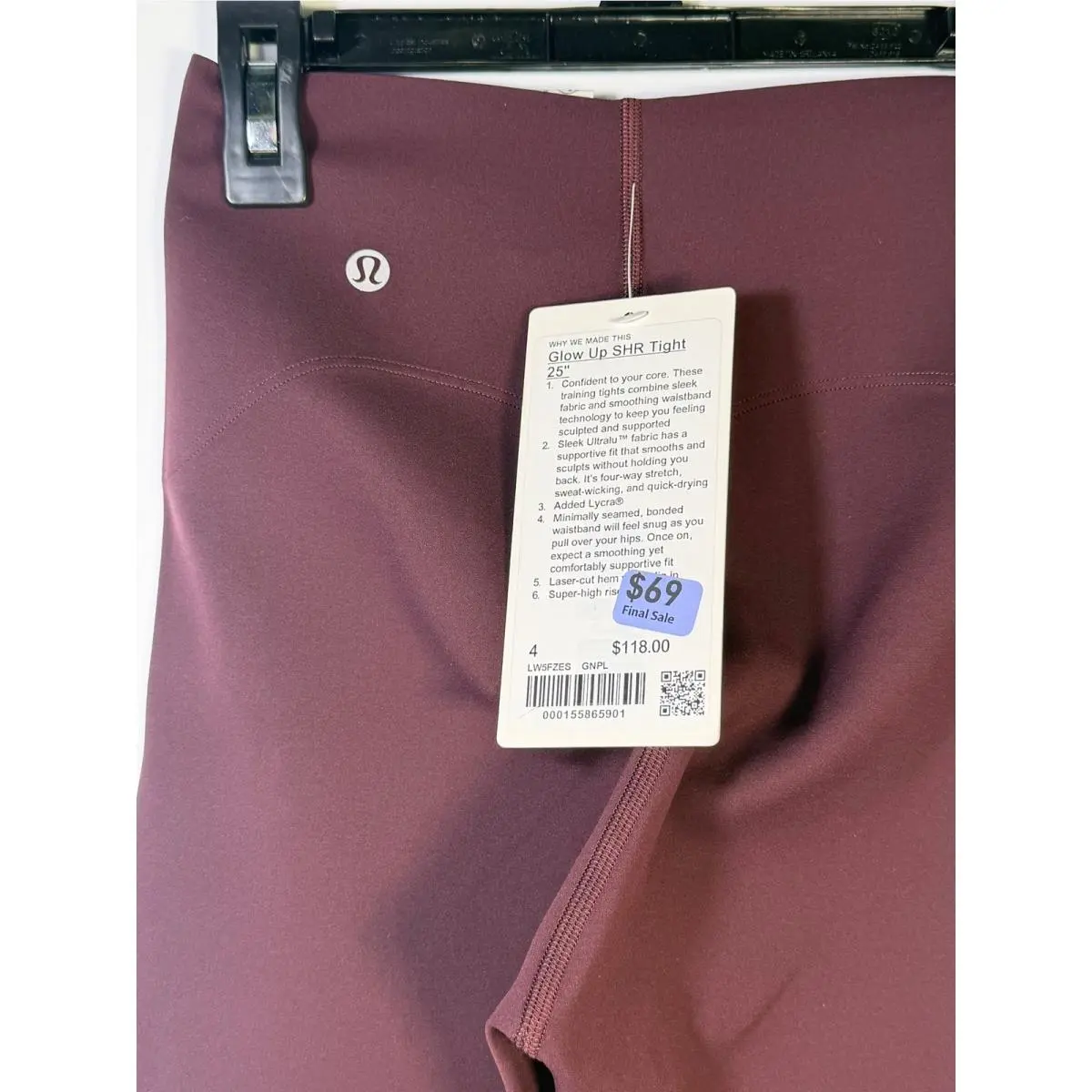 Lululemon clothing - Purple 1