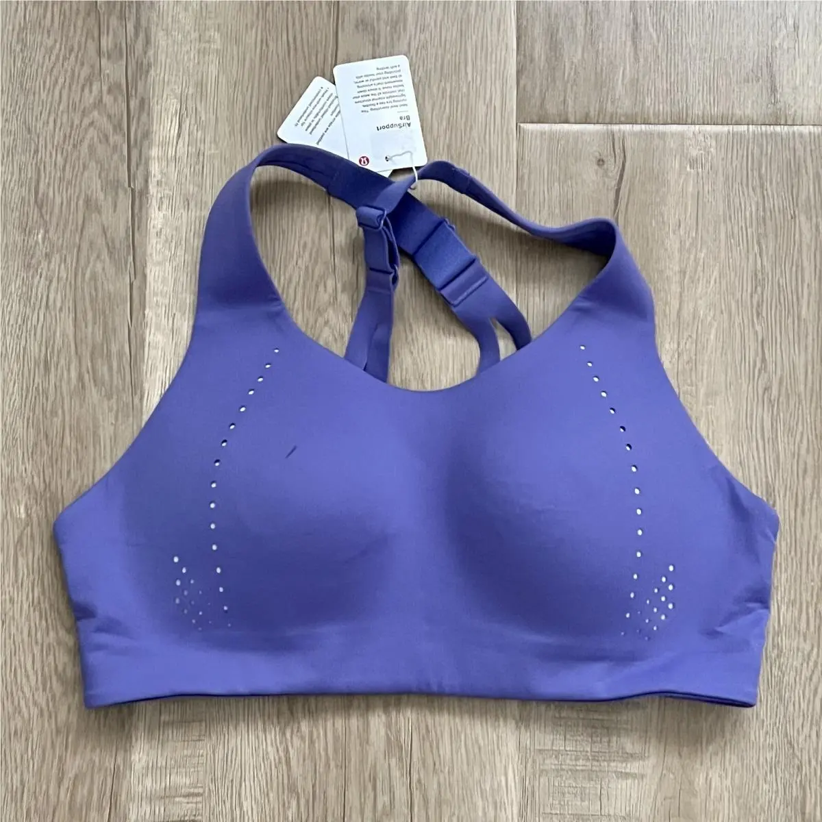 Lululemon Airsupport Bra High Support Charged Indigo / Lavender Fog Size 34C