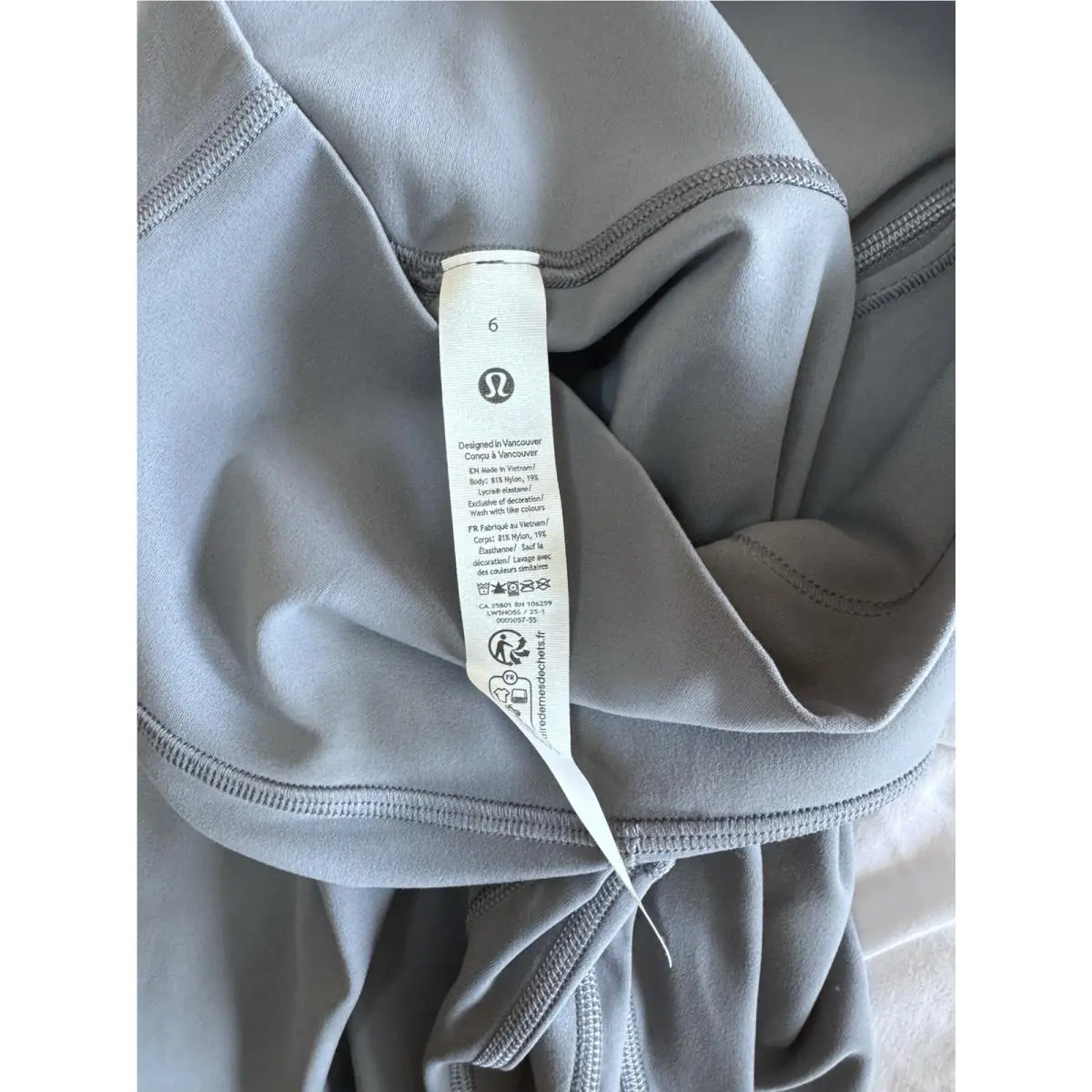 Lululemon clothing - Gray 5