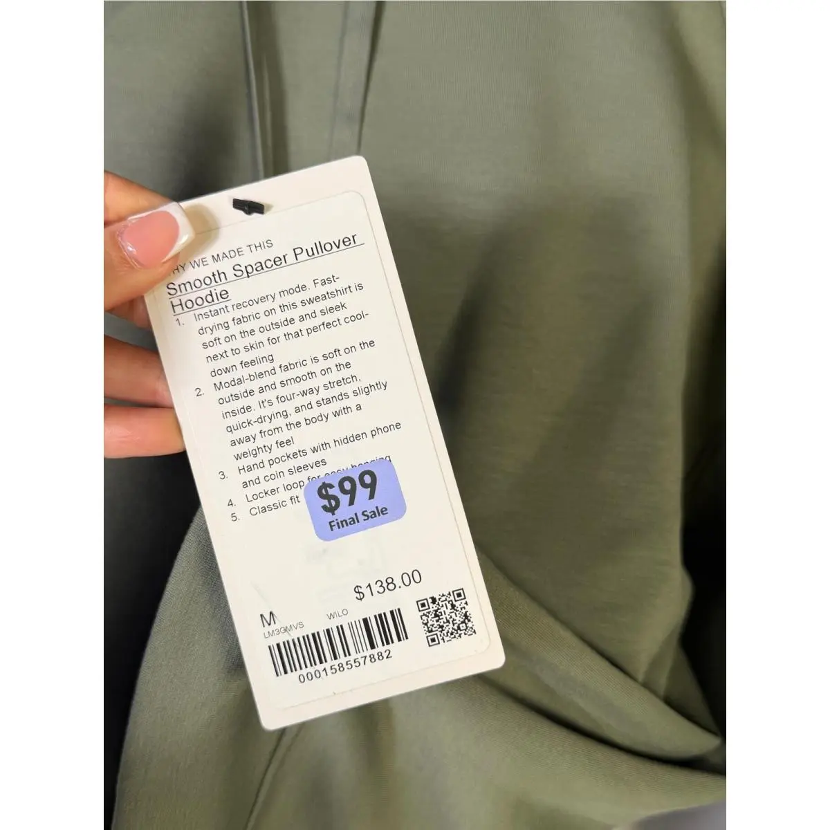 Lululemon clothing - Green 5