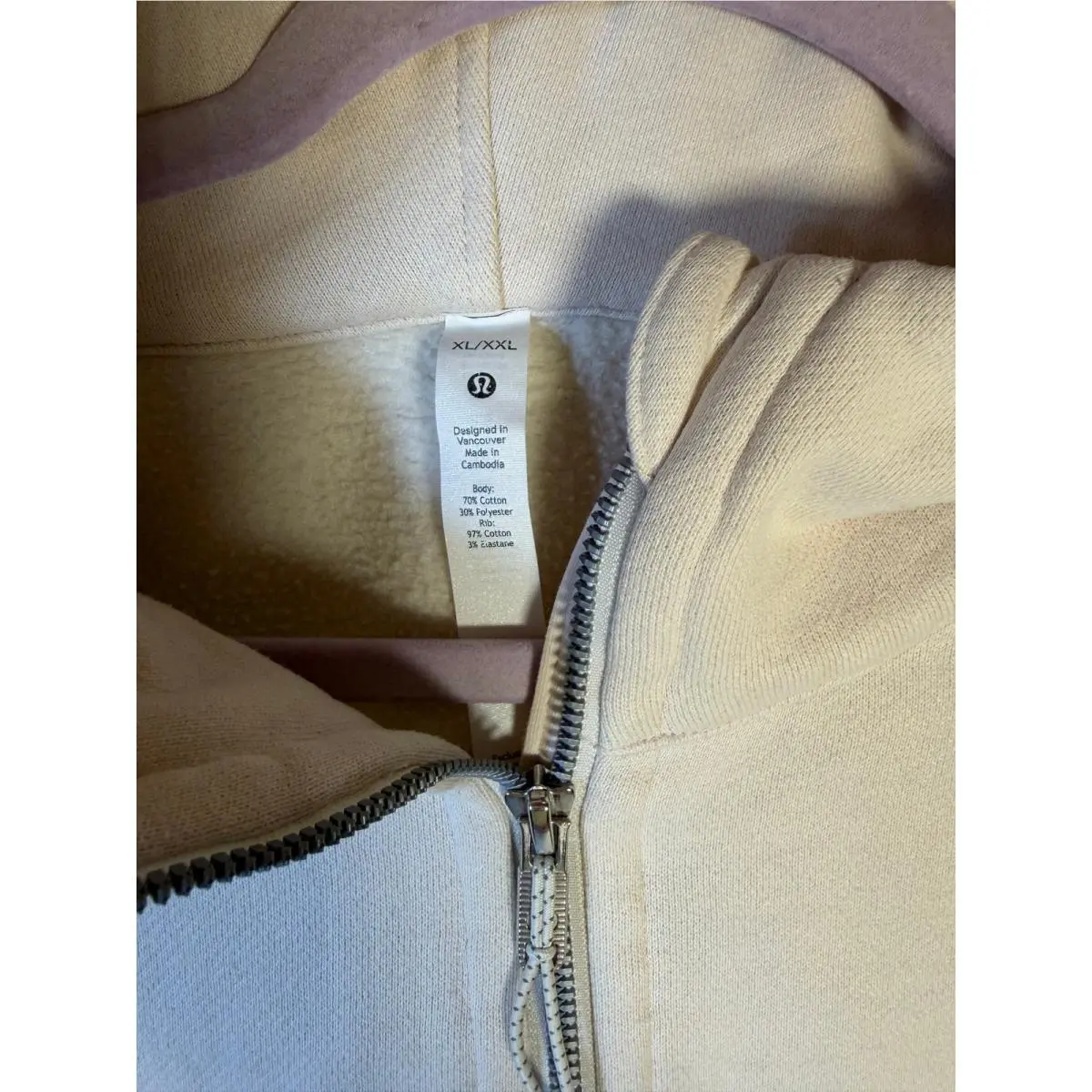 Lululemon clothing - Cream 4