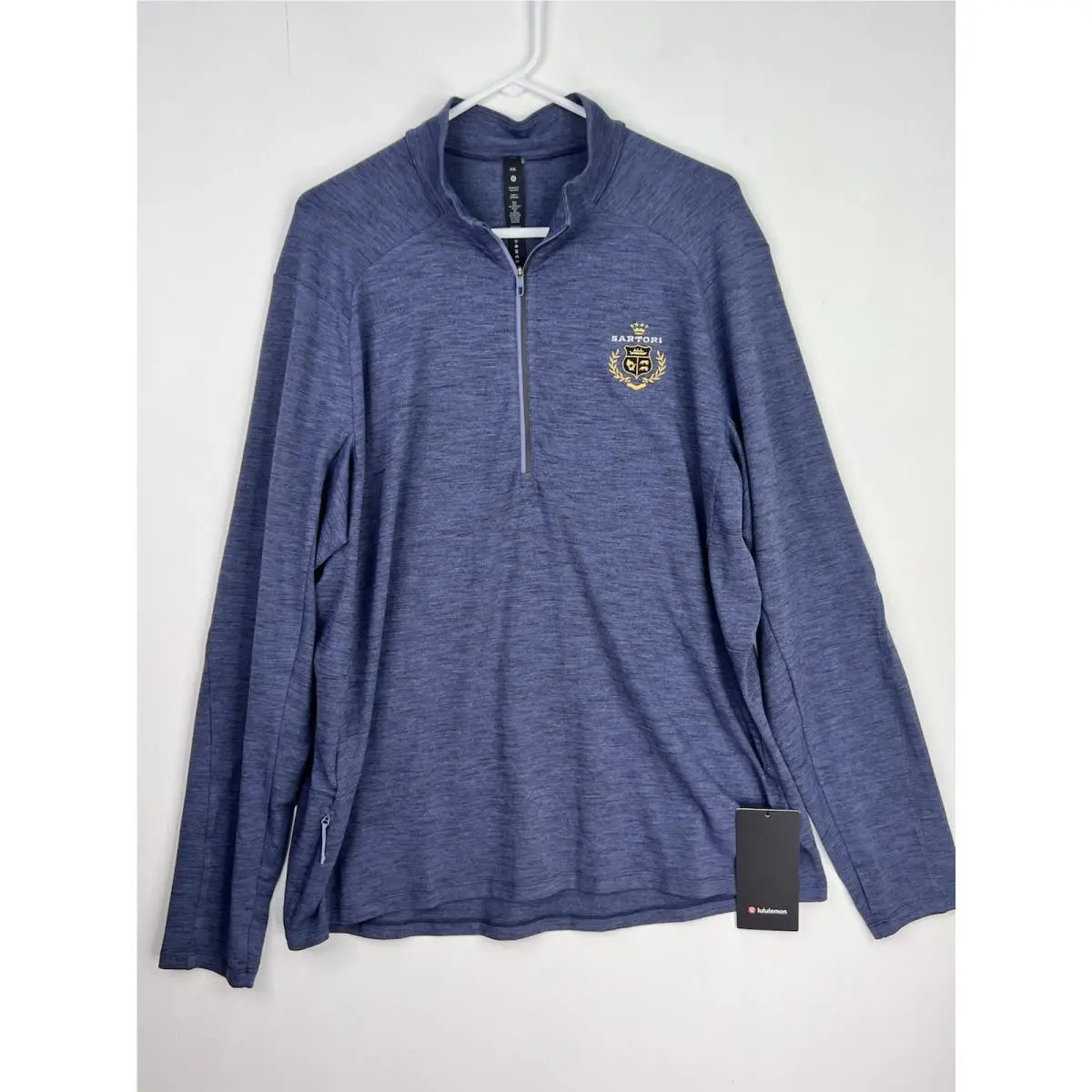 Lululemon clothing - Surge Warm 1/2 Zip - Surge Warm Zip - LM3DH0S - Blue 0
