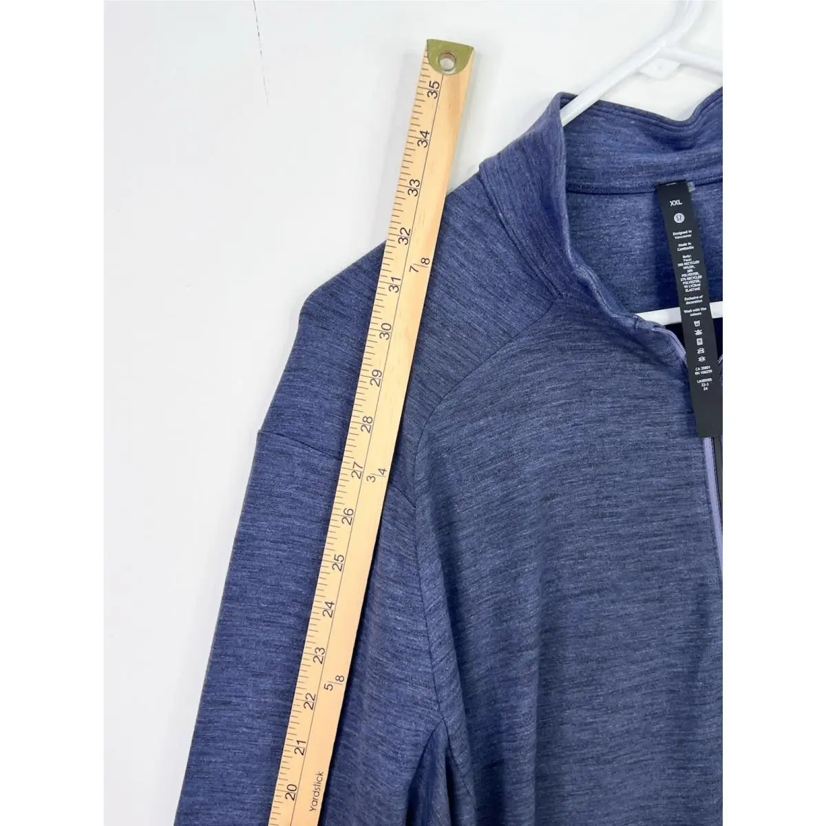 Lululemon clothing - Surge Warm 1/2 Zip - Surge Warm Zip - LM3DH0S - Blue 5