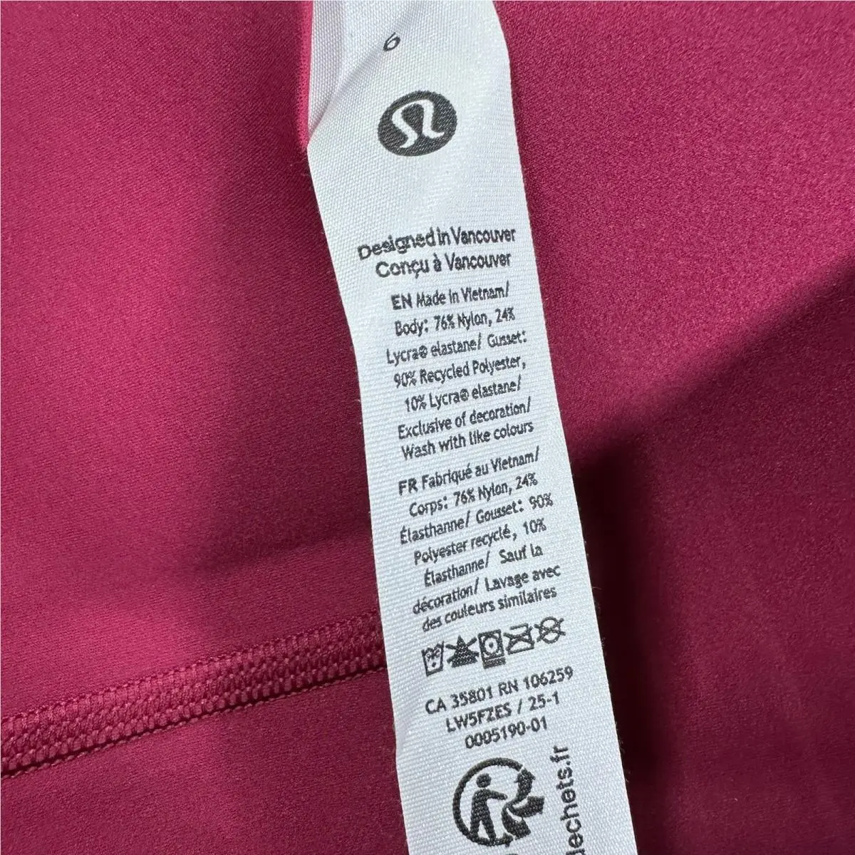 Lululemon clothing - Pink 4