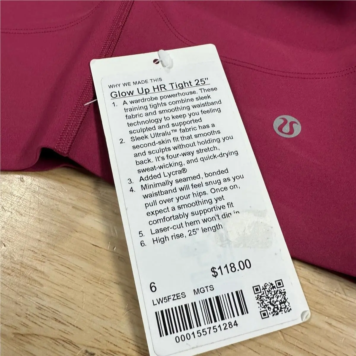 Lululemon clothing - Pink 5