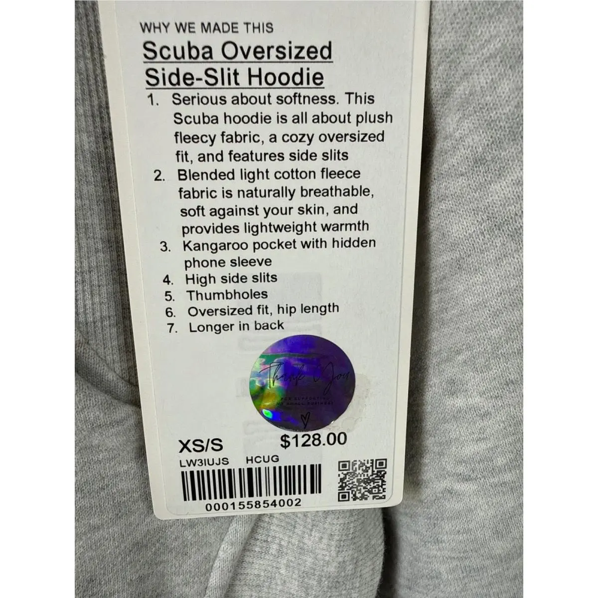 Lululemon clothing - Gray 1