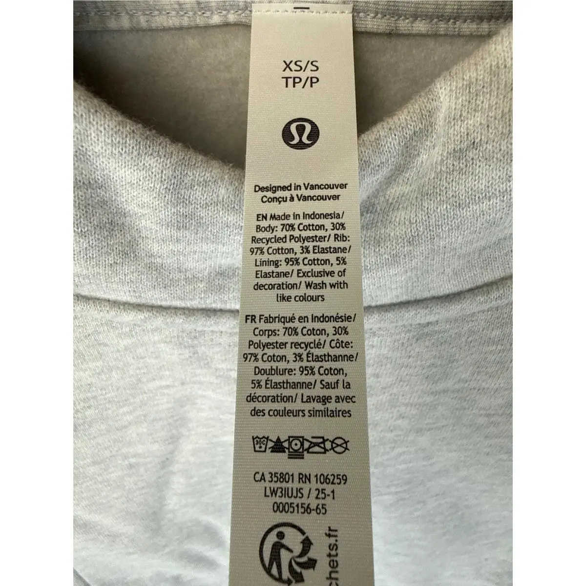 Lululemon clothing - Gray 3