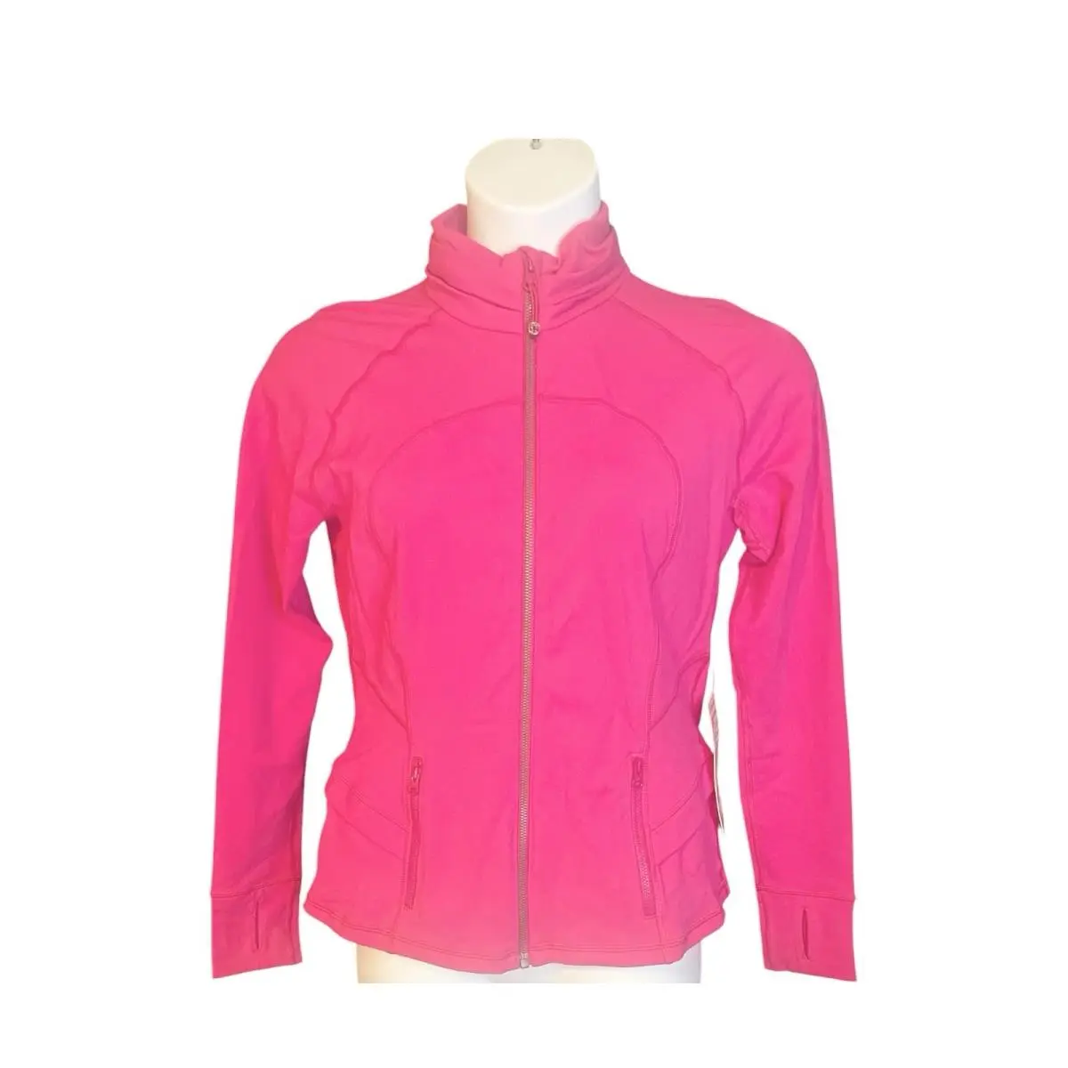Lululemon Hustle in Your Bustle Rare Jacket Women’s Size 12 Barbie Hot Pink