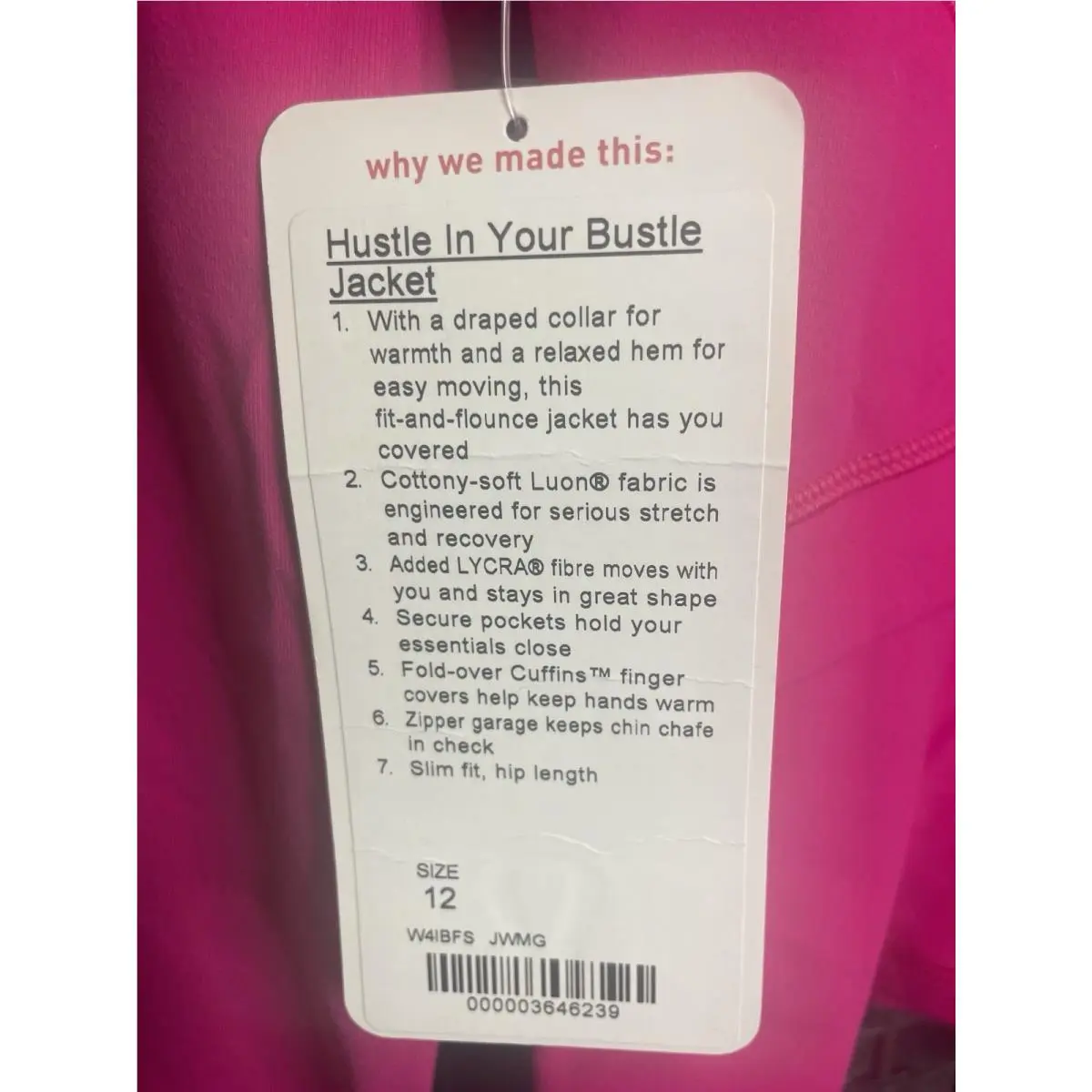 Lululemon clothing - Pink 4