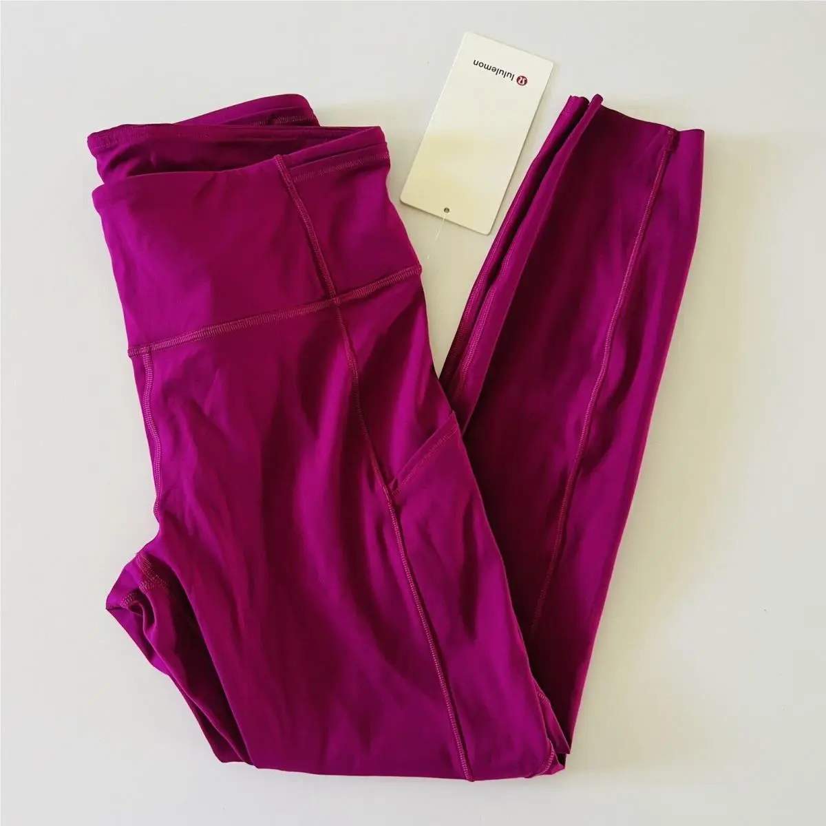 Lululemon Athletica Deep Fuchsia F F HR 25 Tight Leggings - US 8