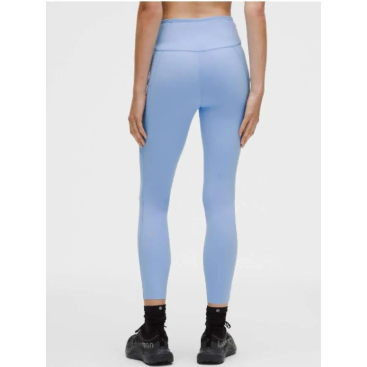 Lululemon Fast and Free High-rise Tight 25 5 Pocket Size 14 Sinatra Blue