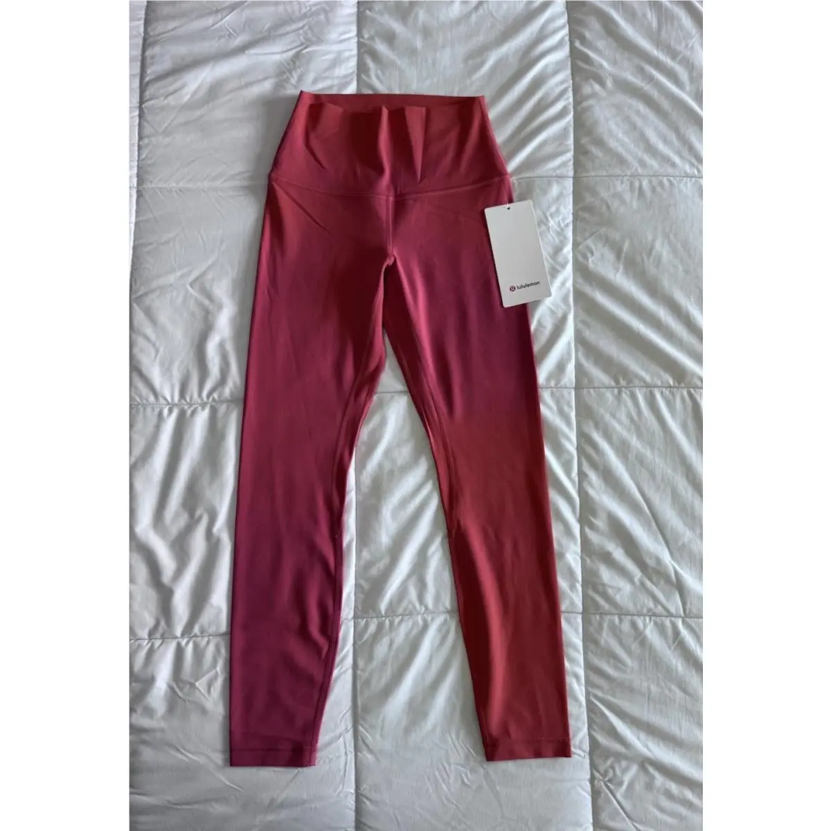 Lululemon Align High Rise HR Pant 25” Size 4 Legging Desert Red Dtrse