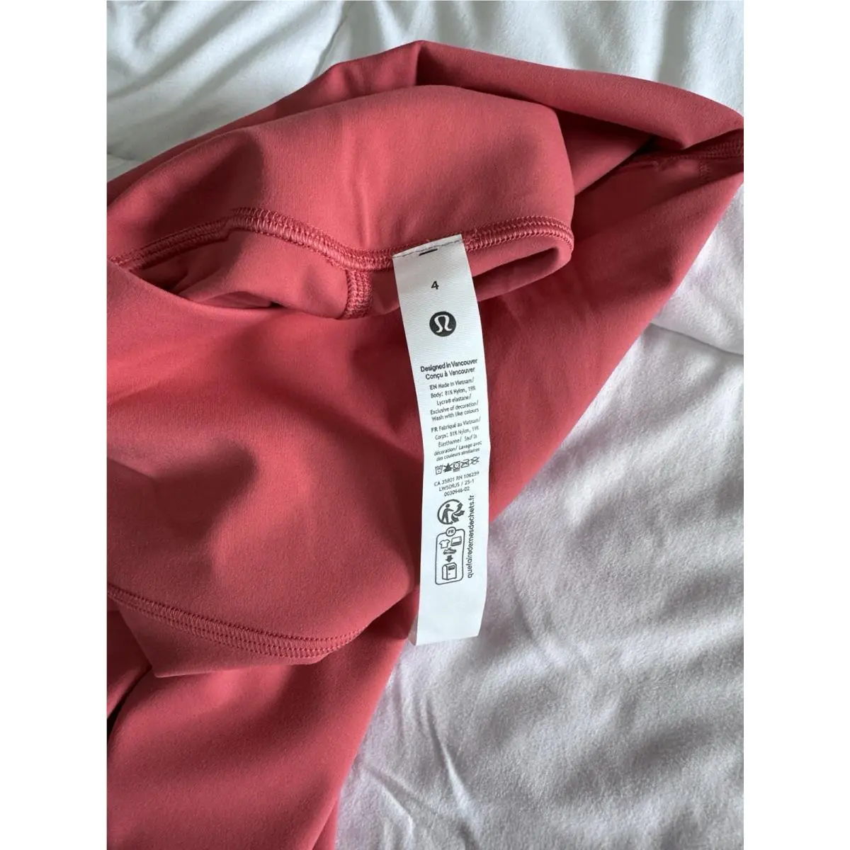 Lululemon clothing - Desert Red 5