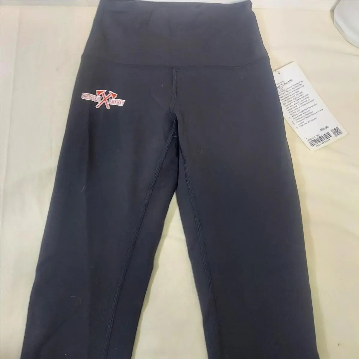 Lululemon Wunder Train HR Tight 25 Black Size 2 Athletic Leggings Pants