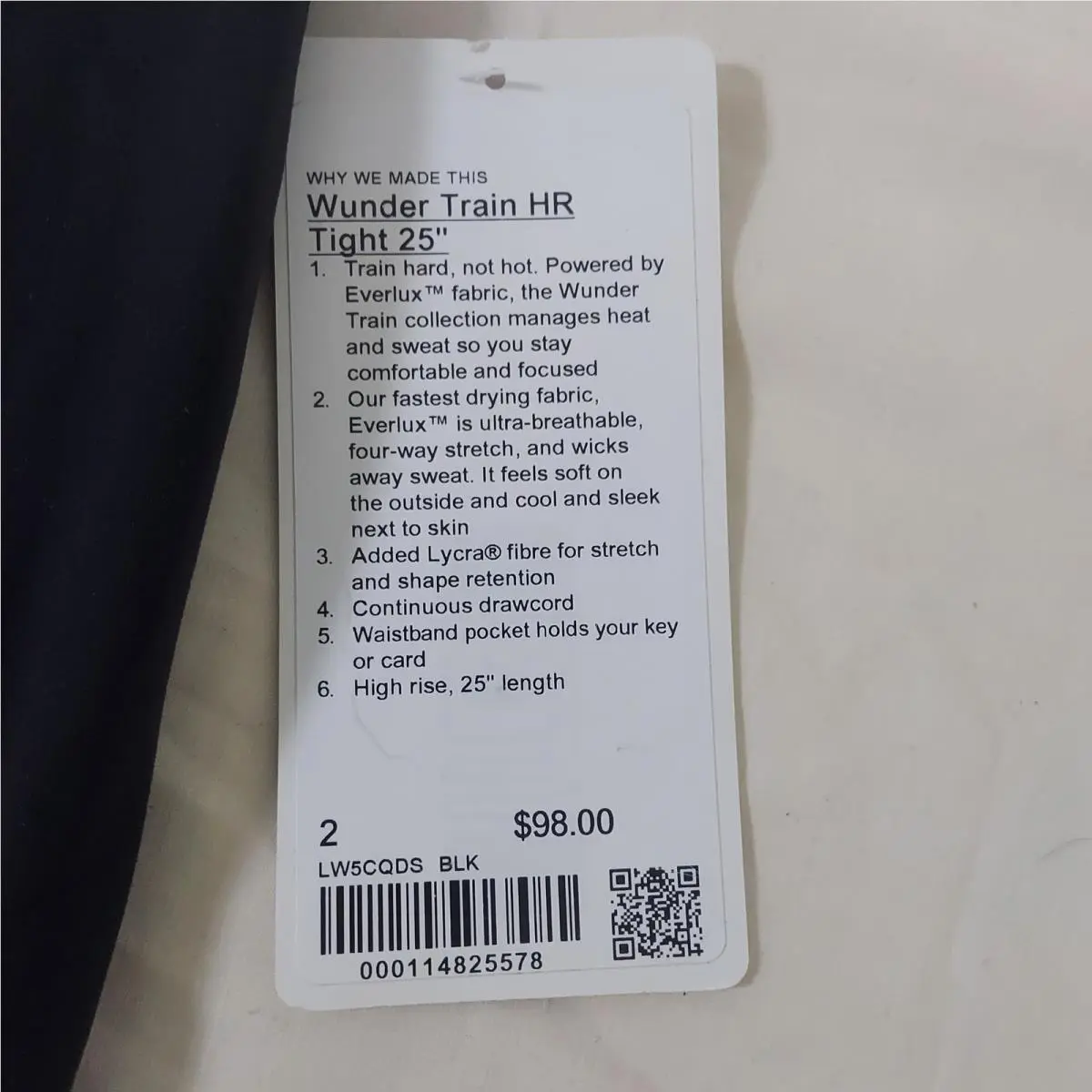 Lululemon clothing - Black 5