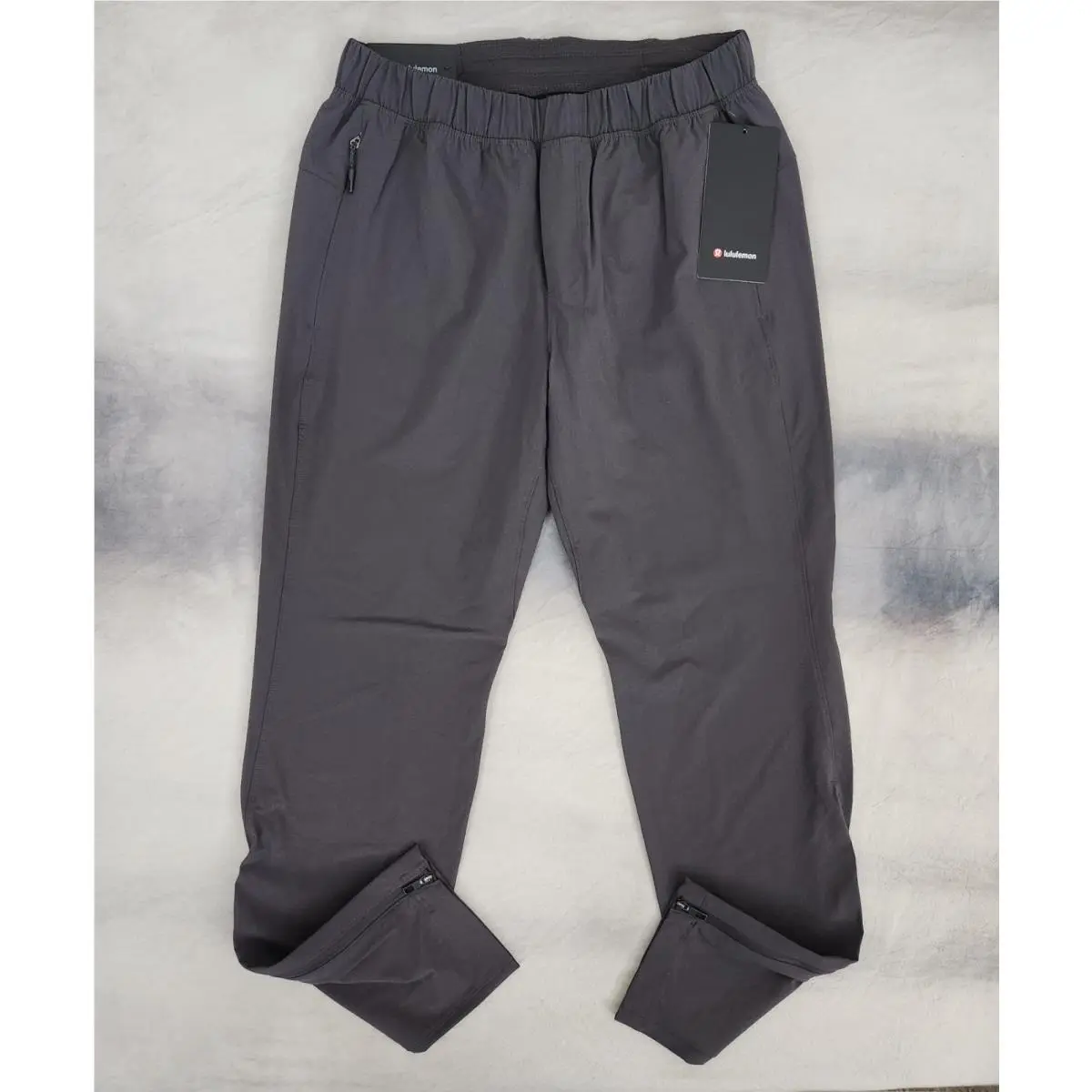Lululemon Mile Maker Pant Regular Men`s Size Small Graphite Grey