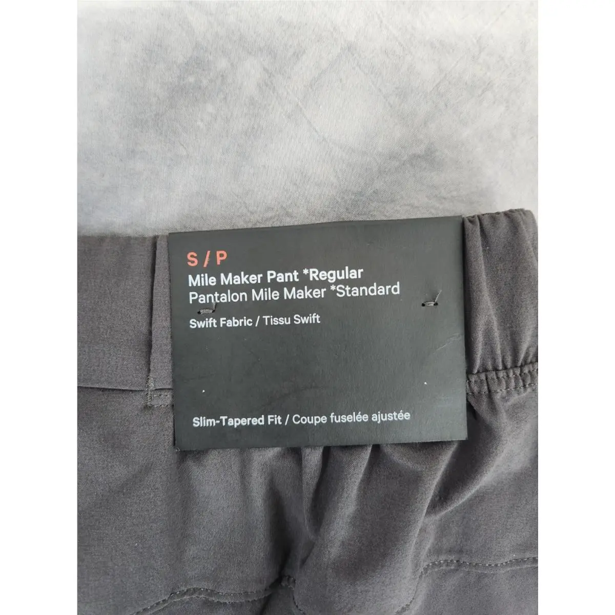 Lululemon clothing - Lululemon Mile Maker - Mile Maker - Graphite Grey 9