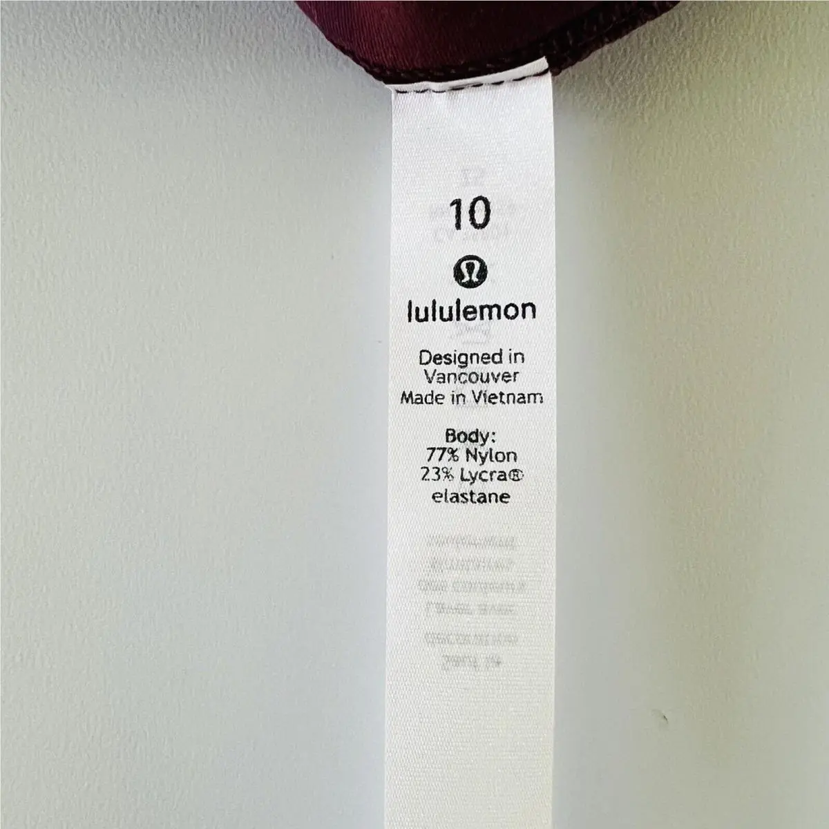 Lululemon clothing - Red 4