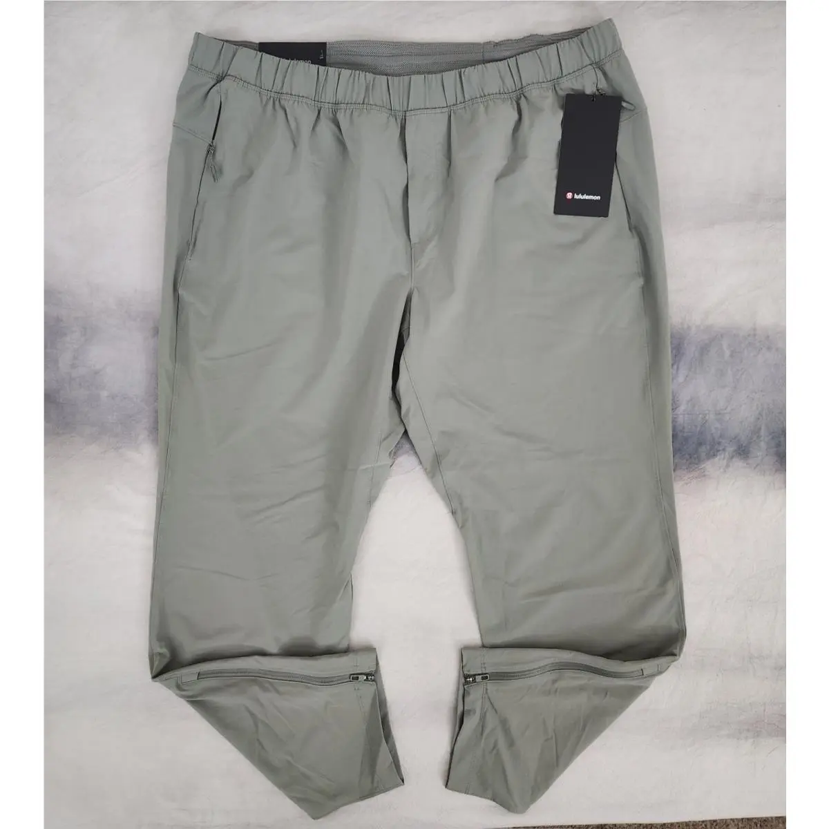 Lululemon Mile Maker Pant Regular Men`s Size 2XL Willow Leaf