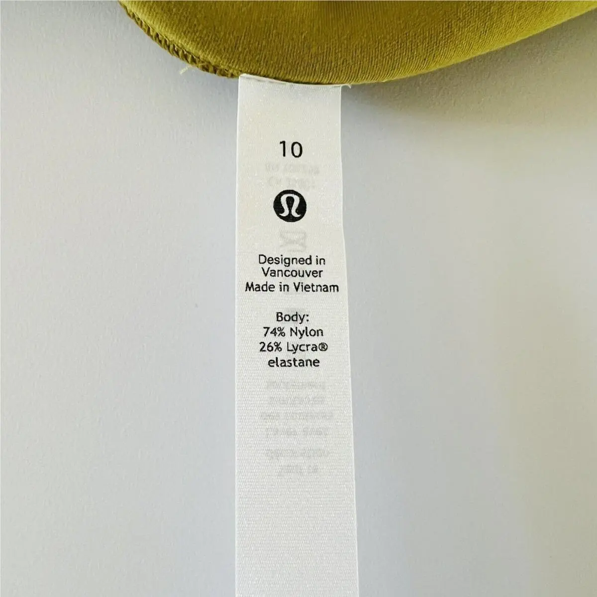 Lululemon clothing - Gold 3