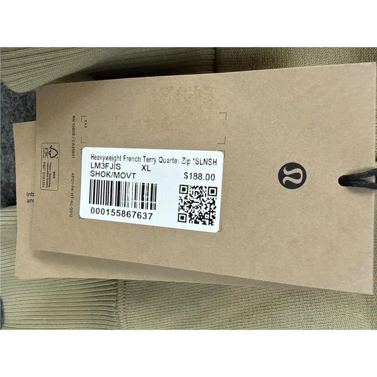 Lululemon clothing - Green 1