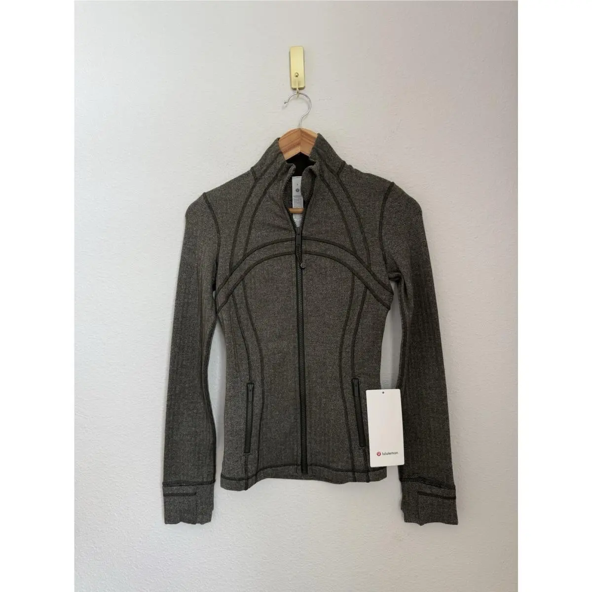 Lululemon clothing - Define Jacket Herringbone - Define Jacket Herringbone - LW3KMIS HHDO - Gray 0
