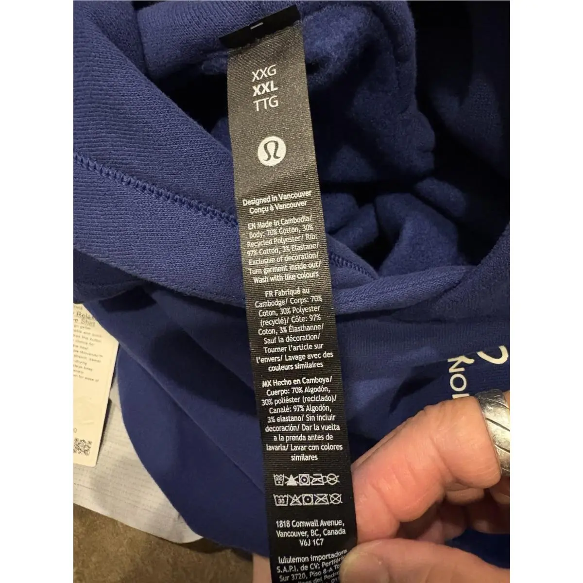 Lululemon clothing - Blue 1