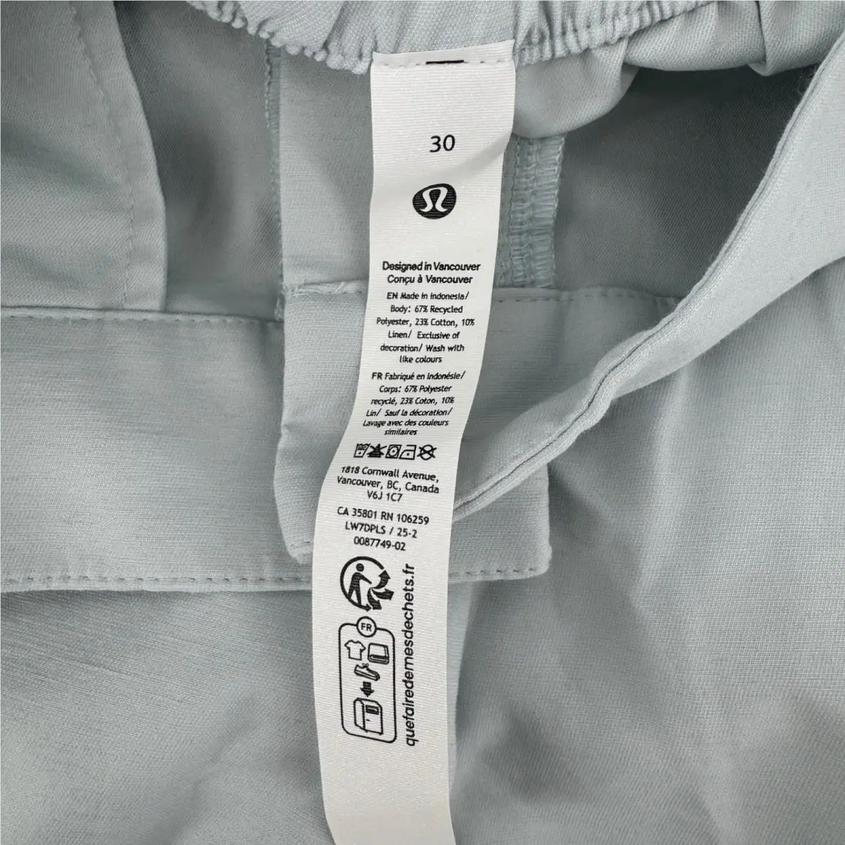 Lululemon clothing - Blue 2