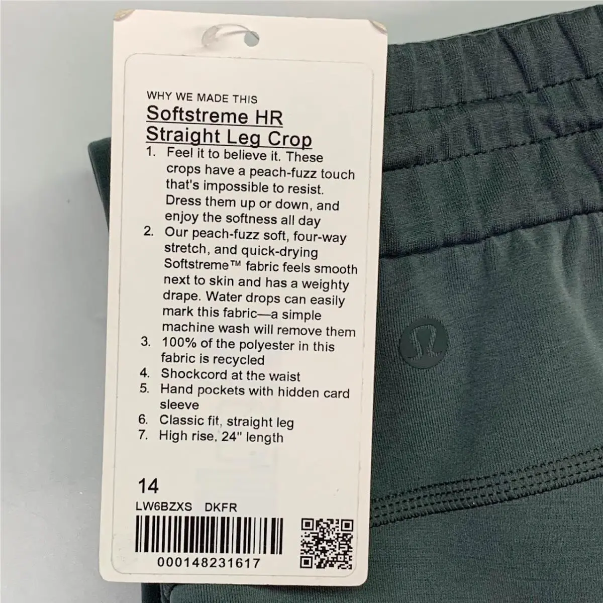 Lululemon clothing - Green 5