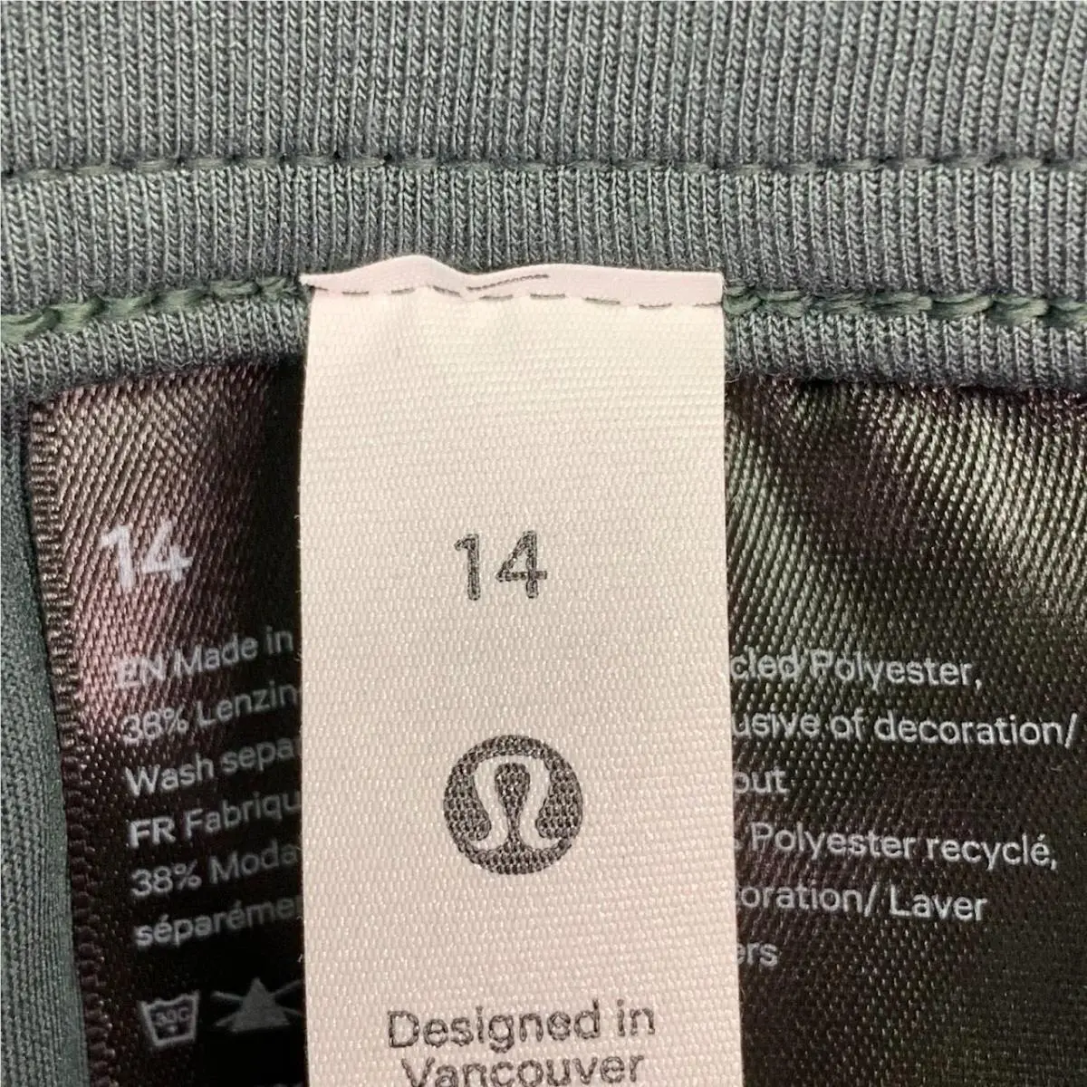 Lululemon clothing - Green 7