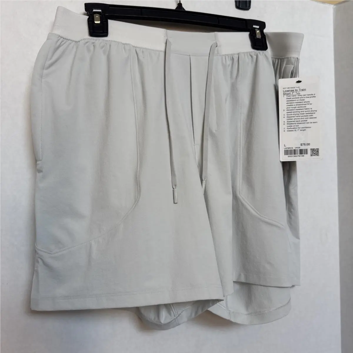 Lululemon clothing - LM7BRCS - Vapor Light Grey Gray 0