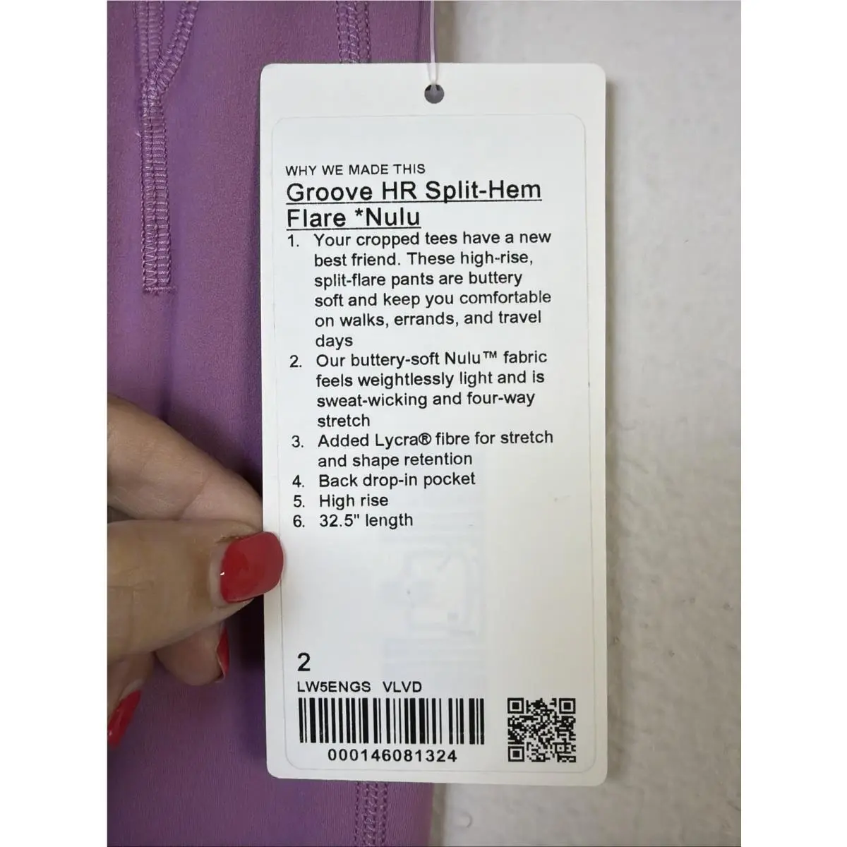 Lululemon clothing - Purple 0