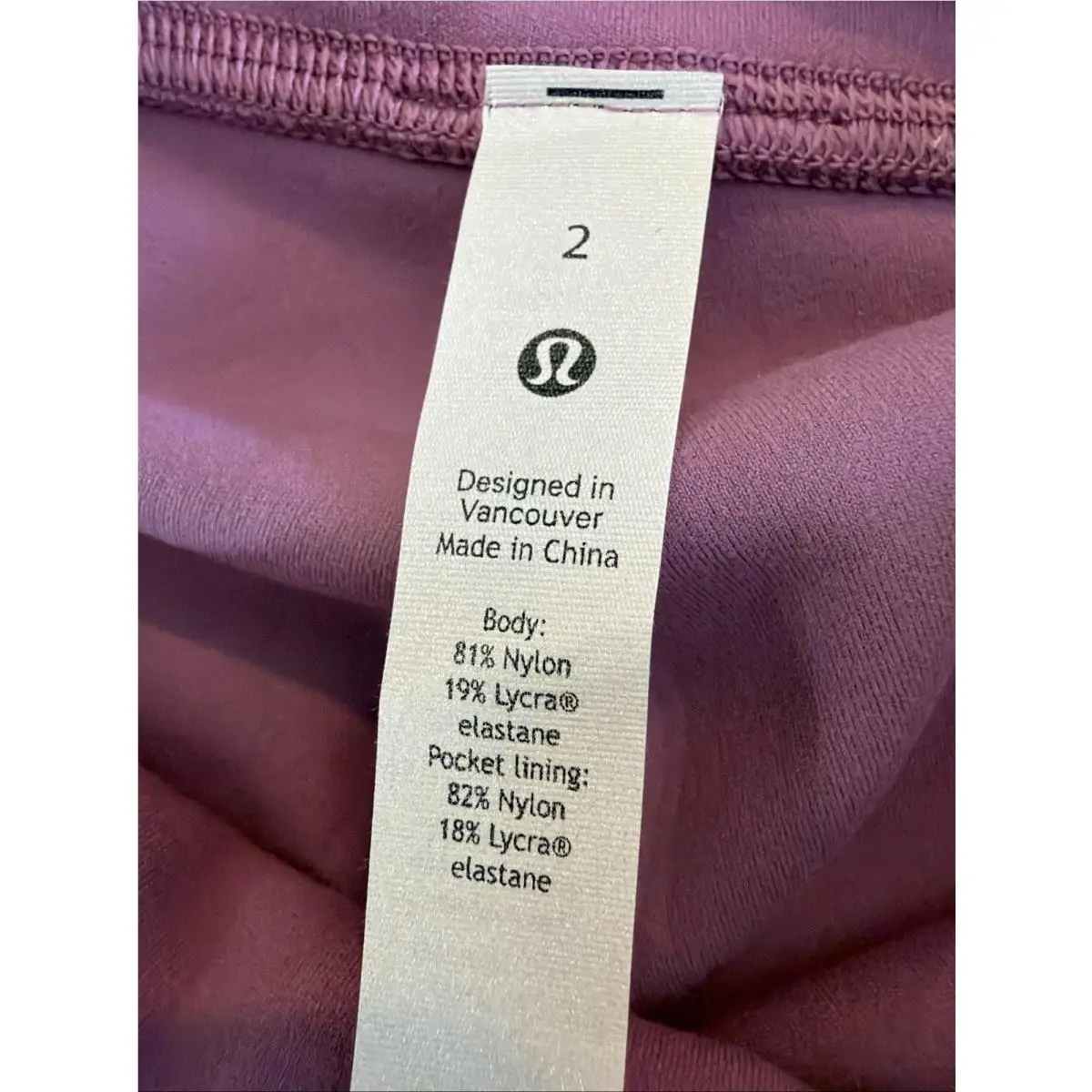 Lululemon clothing - Purple 5