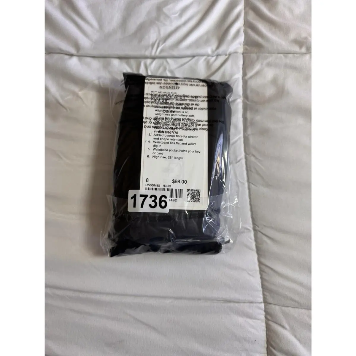 Lululemon clothing - Black 7