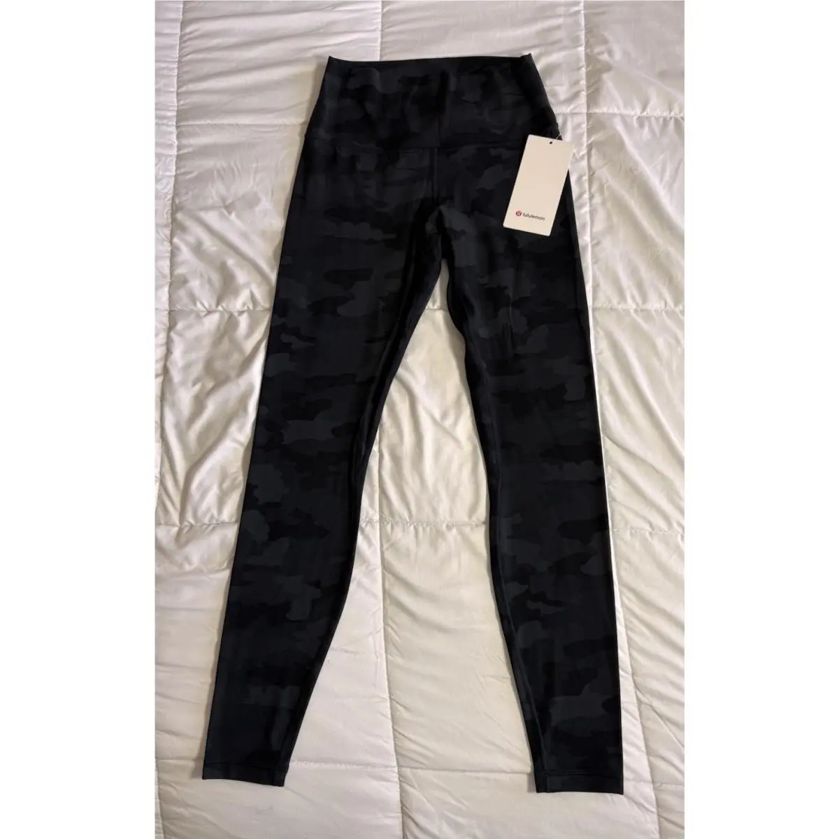 Lululemon Align HR Pant 28” Size 8 Legging Pant Camo Black H3DC LW5DM8S Yoga