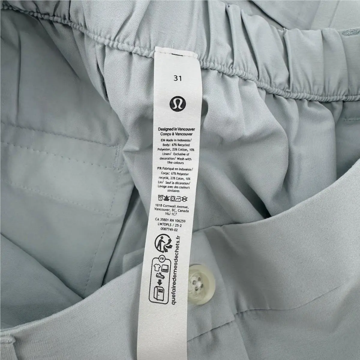 Lululemon clothing - Blue 2