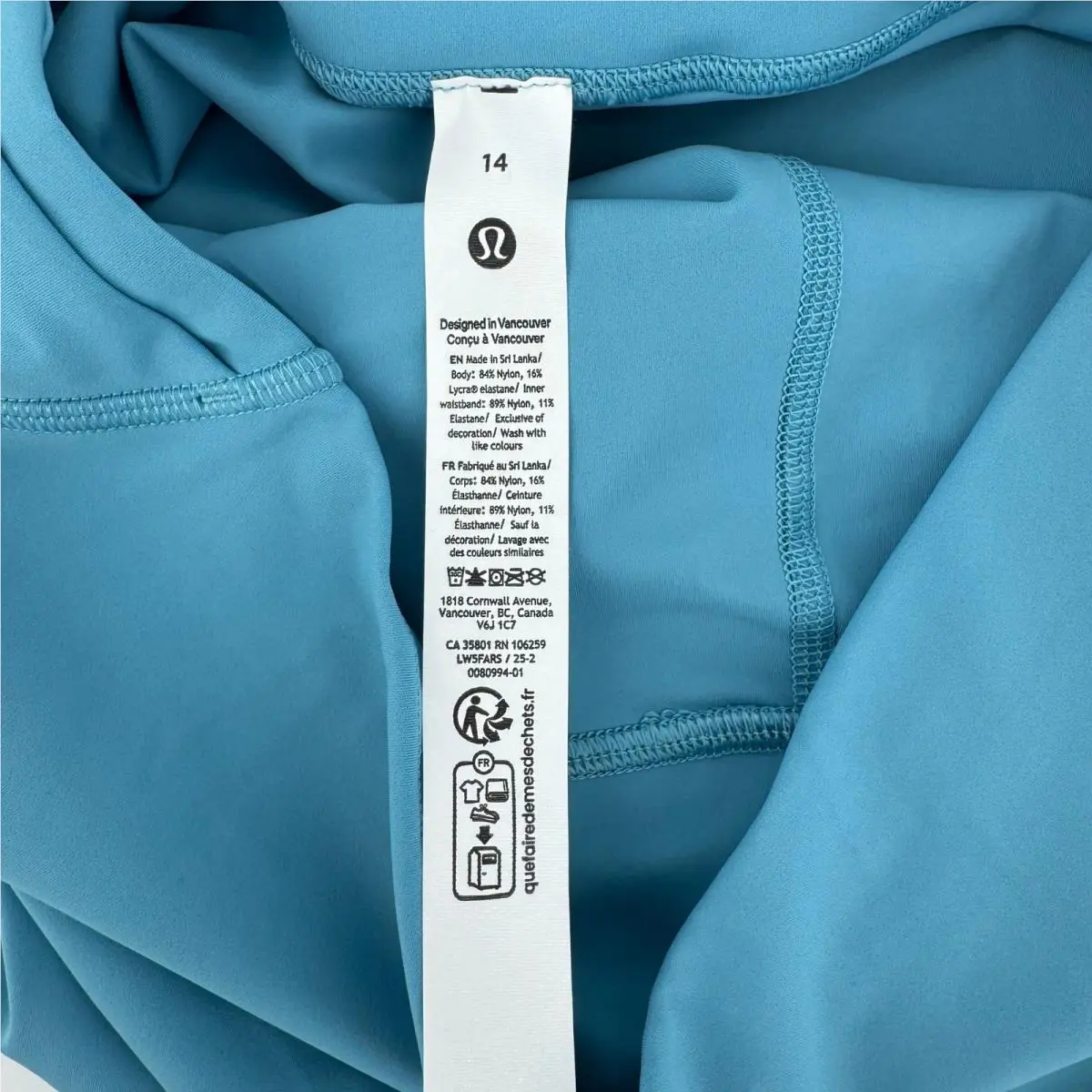 Lululemon clothing - Blue 2