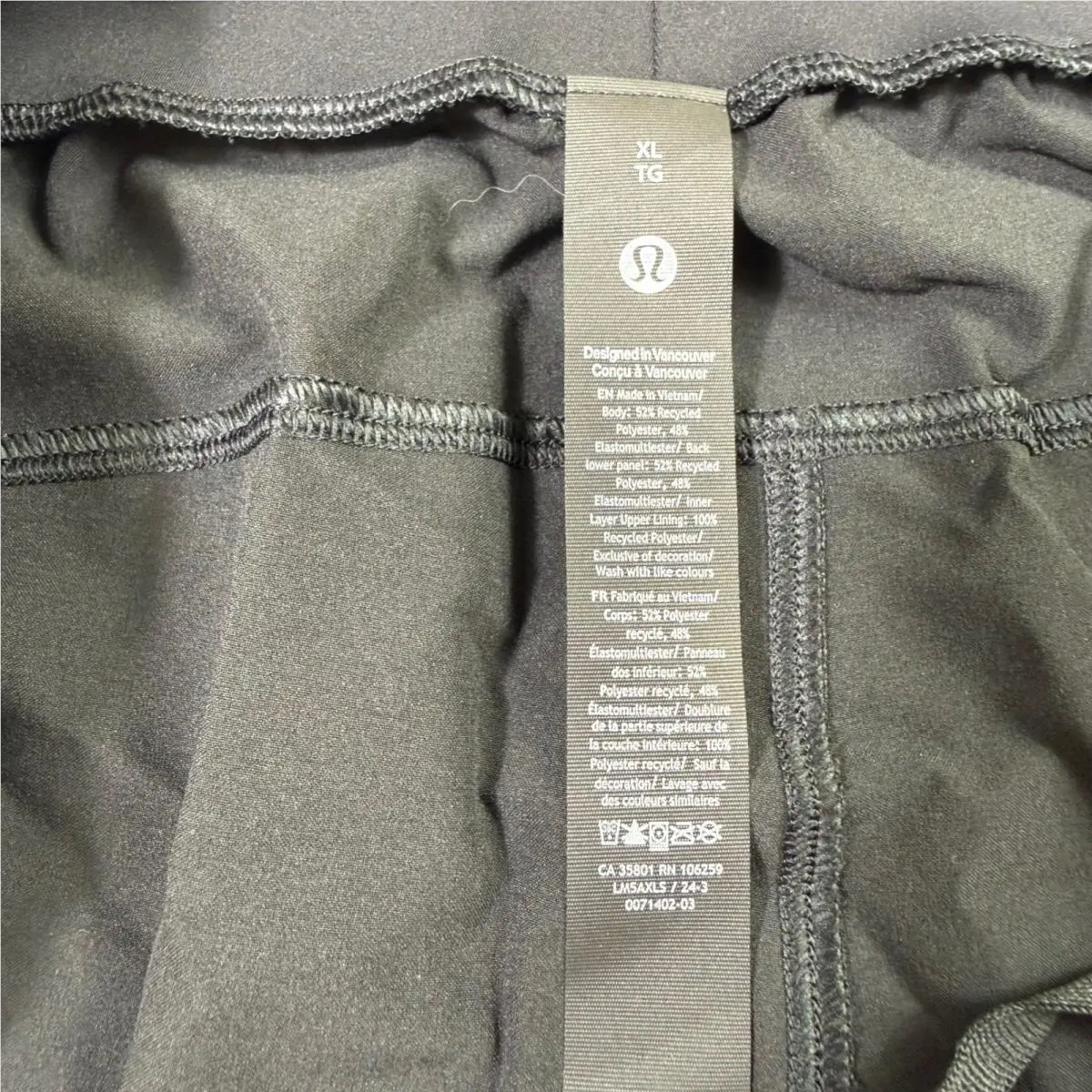 Lululemon clothing - Black 1