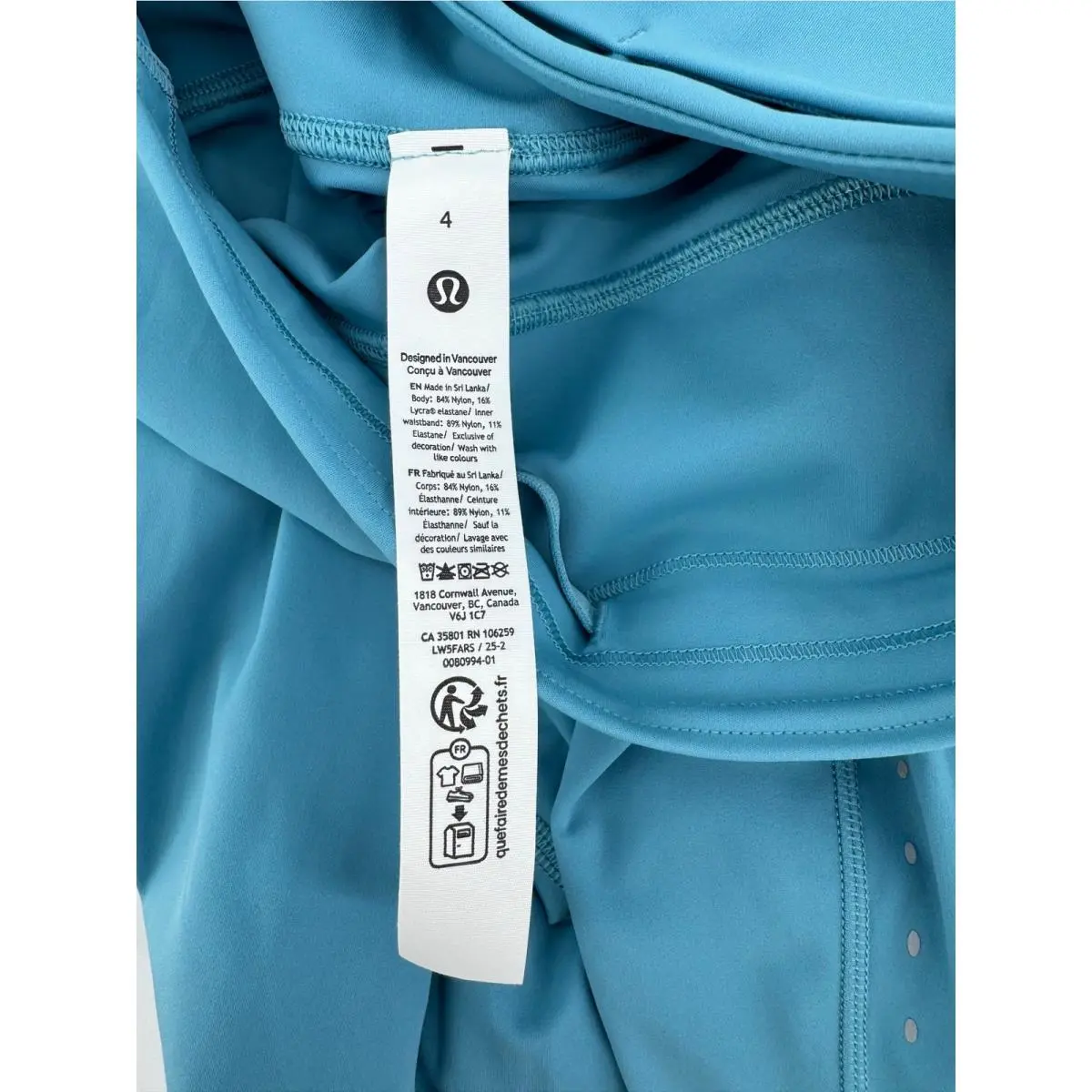 Lululemon clothing - Blue 2