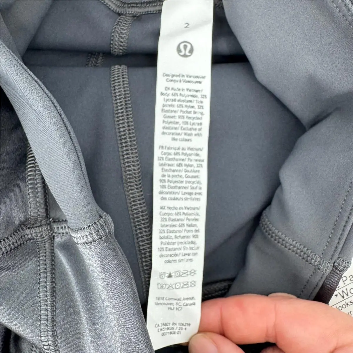Lululemon clothing - Gray 4