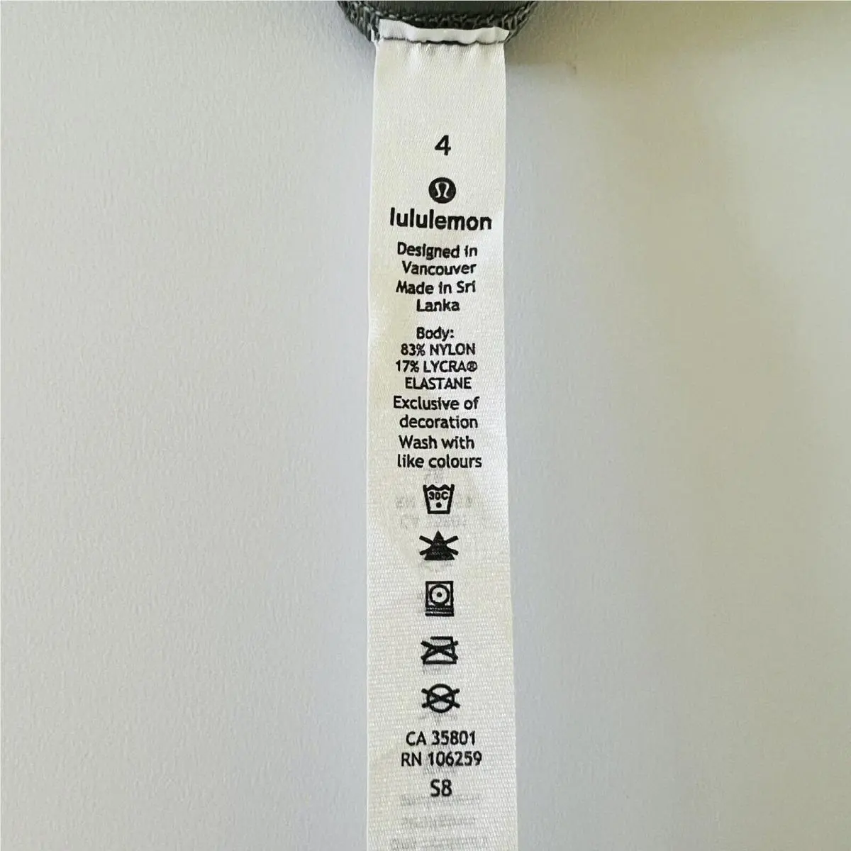 Lululemon clothing - Grey 4